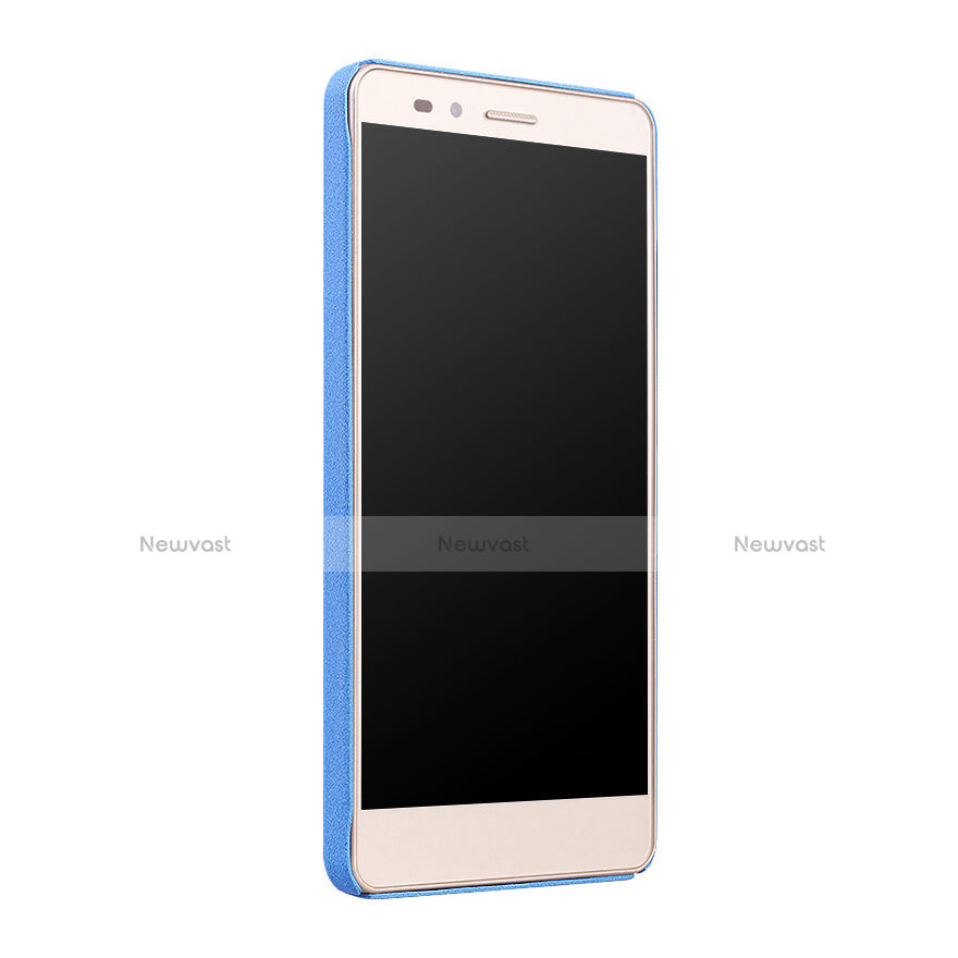 Hard Rigid Plastic Matte Finish Cover for Huawei Honor 5X Sky Blue