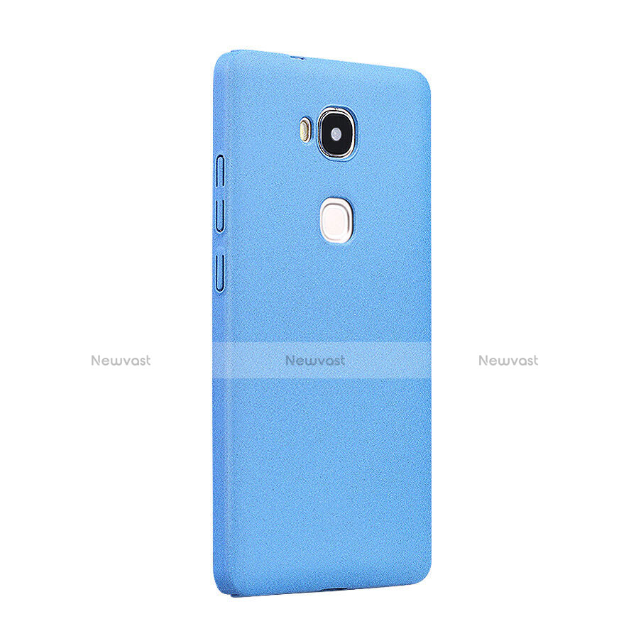 Hard Rigid Plastic Matte Finish Cover for Huawei Honor 5X Sky Blue