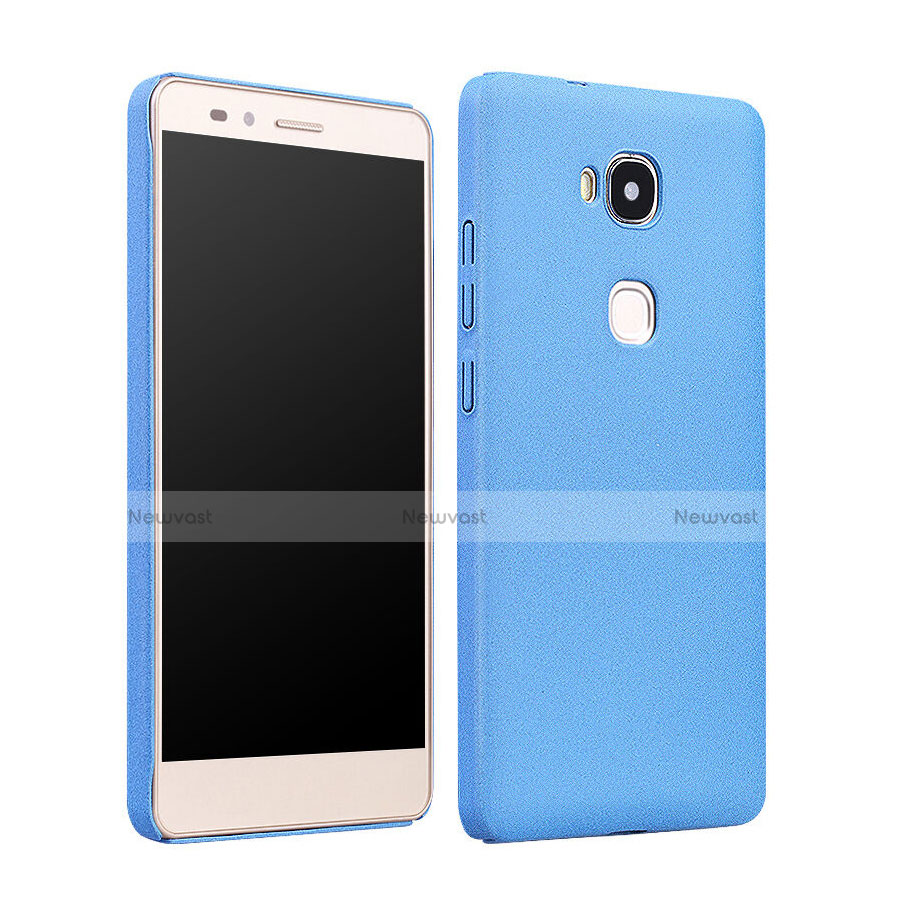 Hard Rigid Plastic Matte Finish Cover for Huawei Honor 5X Sky Blue