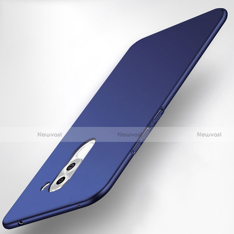 Hard Rigid Plastic Matte Finish Cover for Huawei Honor 6X Blue