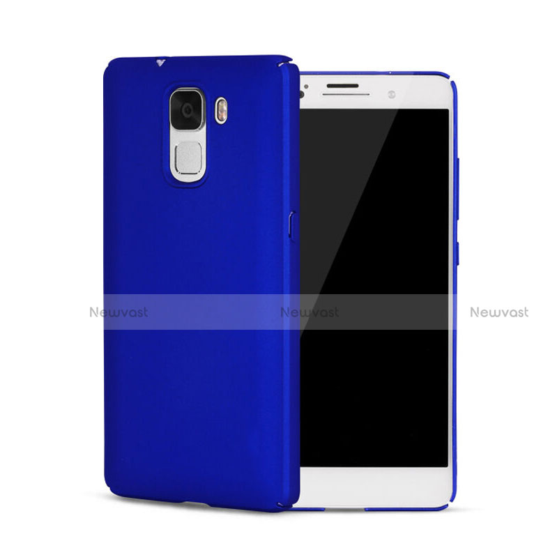 Hard Rigid Plastic Matte Finish Cover for Huawei Honor 7 Blue