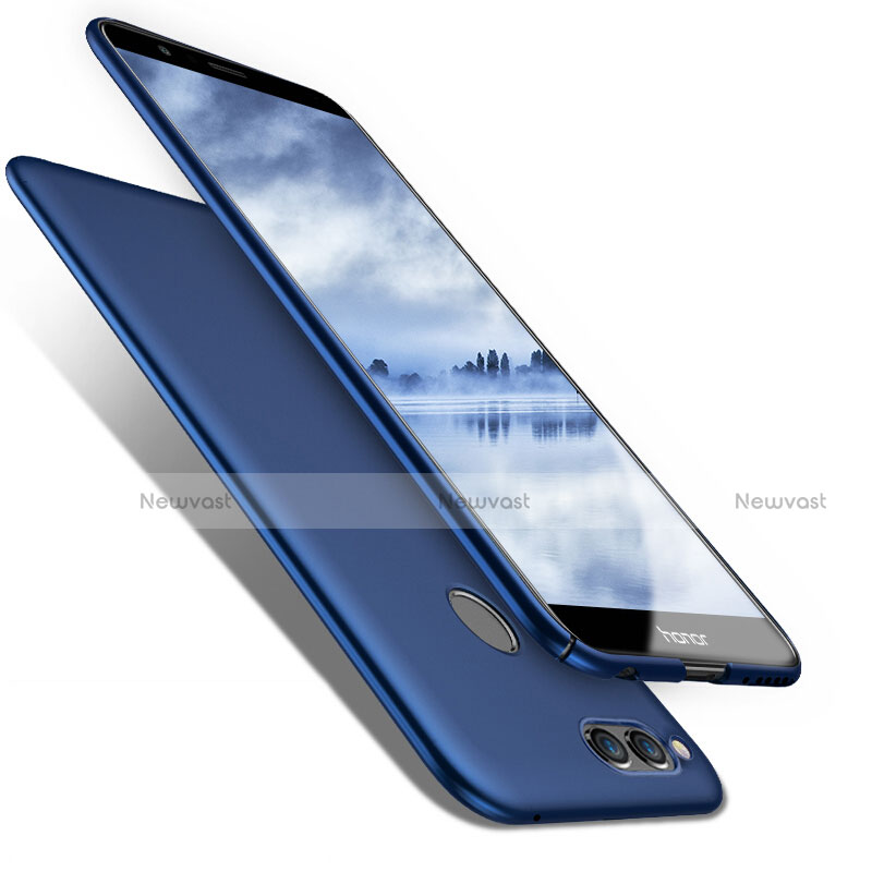 Hard Rigid Plastic Matte Finish Cover for Huawei Honor 7X Blue