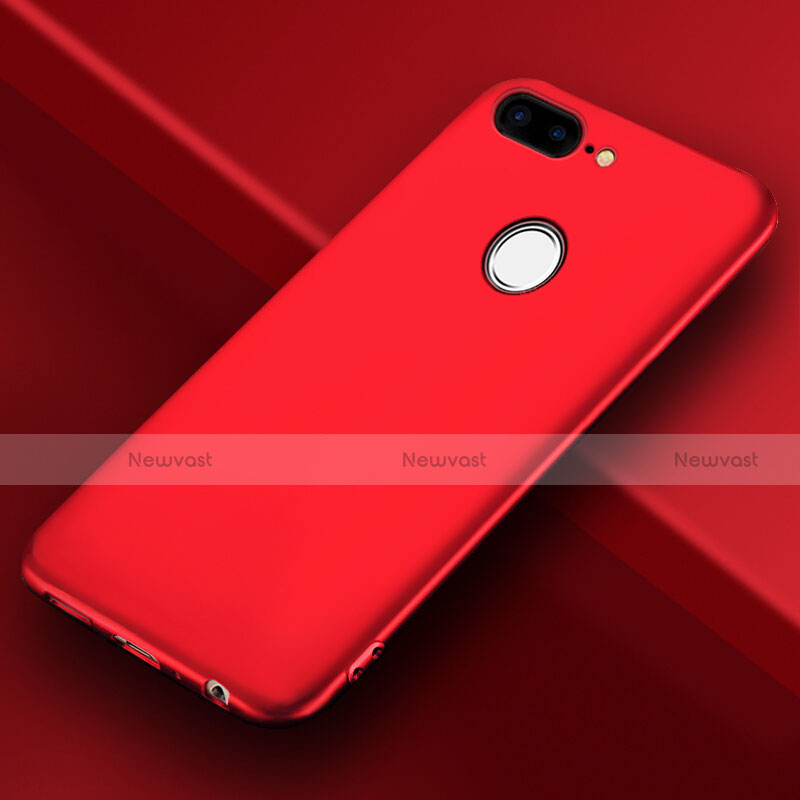 Hard Rigid Plastic Matte Finish Cover for Huawei Honor 9 Lite Red