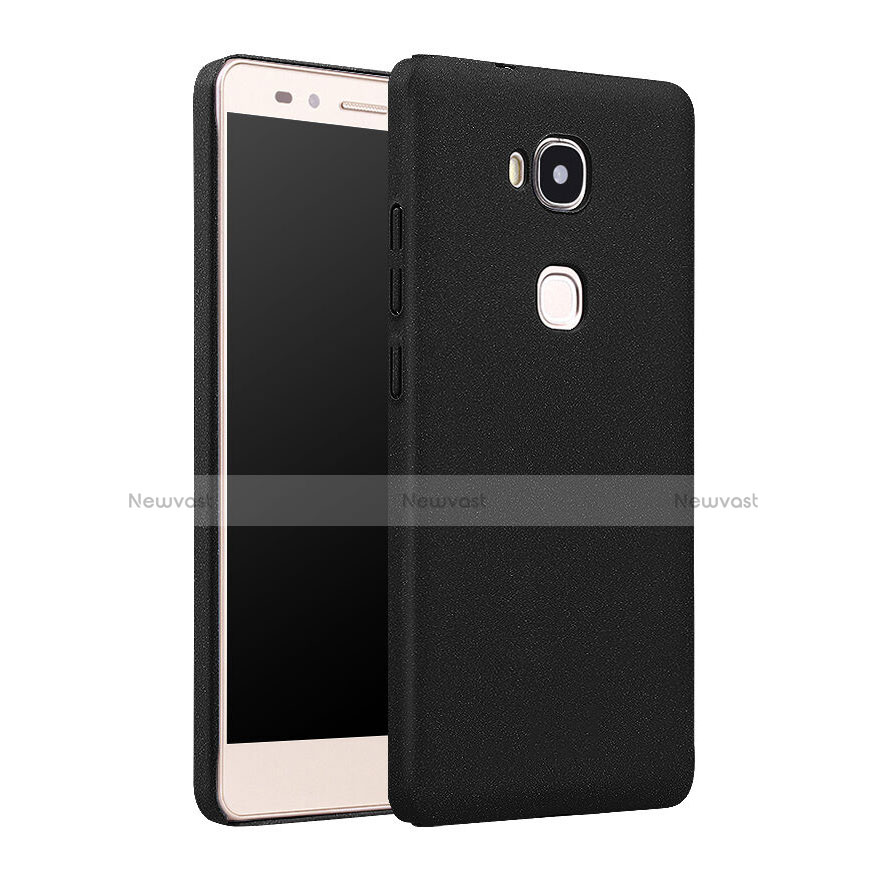 Hard Rigid Plastic Matte Finish Cover for Huawei Honor Play 5X Black