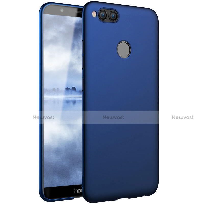 Hard Rigid Plastic Matte Finish Cover for Huawei Honor Play 7X Blue