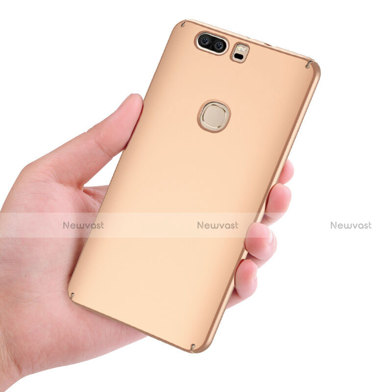 Hard Rigid Plastic Matte Finish Cover for Huawei Honor V8 Gold