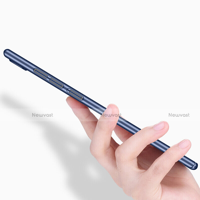 Hard Rigid Plastic Matte Finish Cover for Huawei Honor View 10 Blue