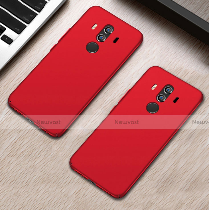 Hard Rigid Plastic Matte Finish Cover for Huawei Mate 10 Pro Red