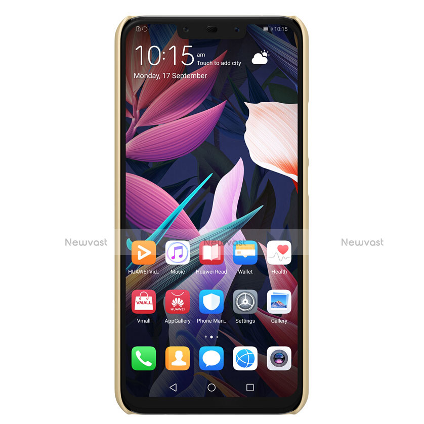 Hard Rigid Plastic Matte Finish Cover for Huawei Mate 20 Lite Gold