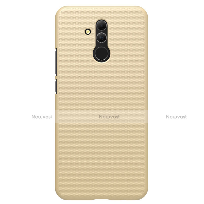 Hard Rigid Plastic Matte Finish Cover for Huawei Mate 20 Lite Gold