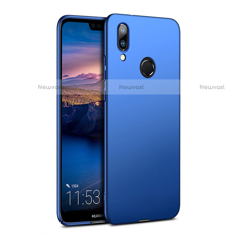 Hard Rigid Plastic Matte Finish Cover for Huawei Nova 3e Blue