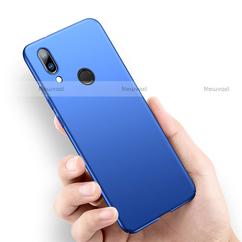 Hard Rigid Plastic Matte Finish Cover for Huawei Nova 3e Blue