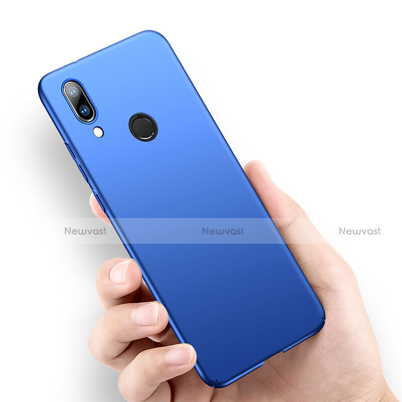 Hard Rigid Plastic Matte Finish Cover for Huawei P20 Lite Blue