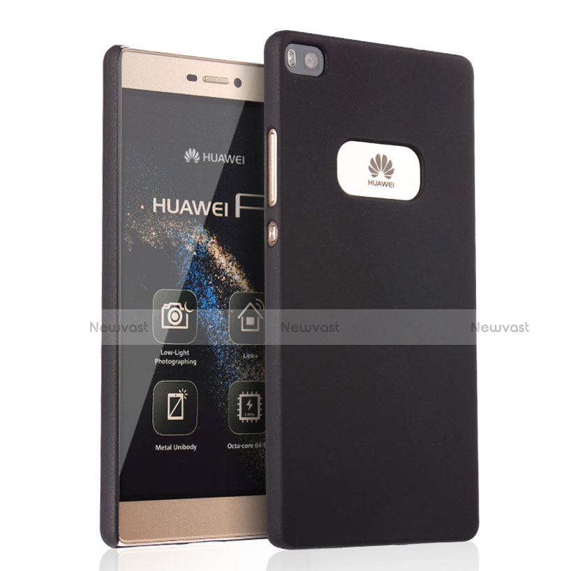 Hard Rigid Plastic Matte Finish Cover for Huawei P8 Black