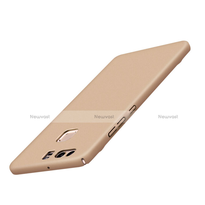 Hard Rigid Plastic Matte Finish Cover for Huawei P9 Gold