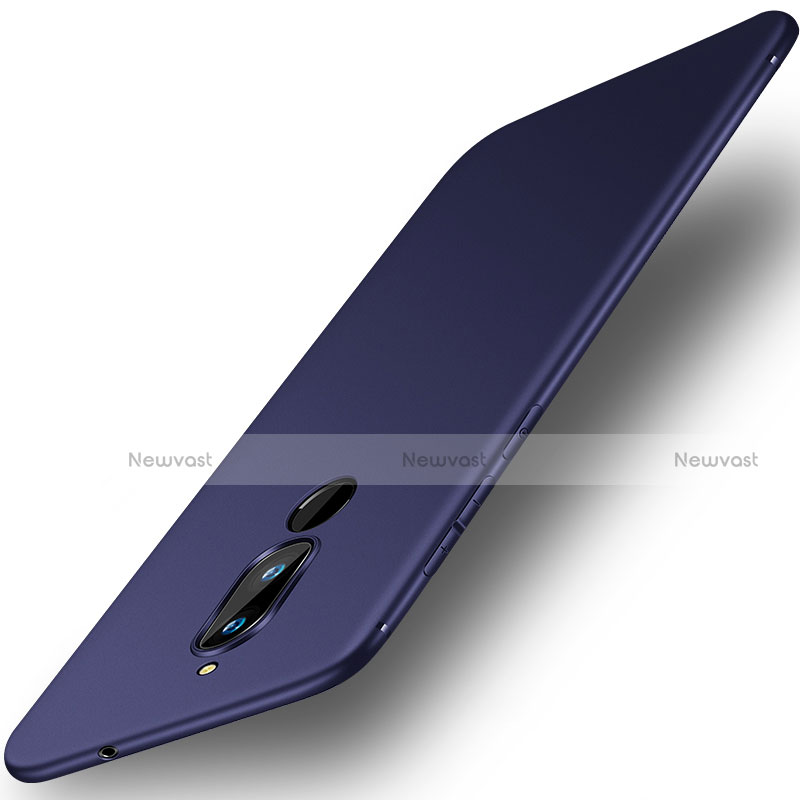 Hard Rigid Plastic Matte Finish Cover for Huawei Rhone Blue