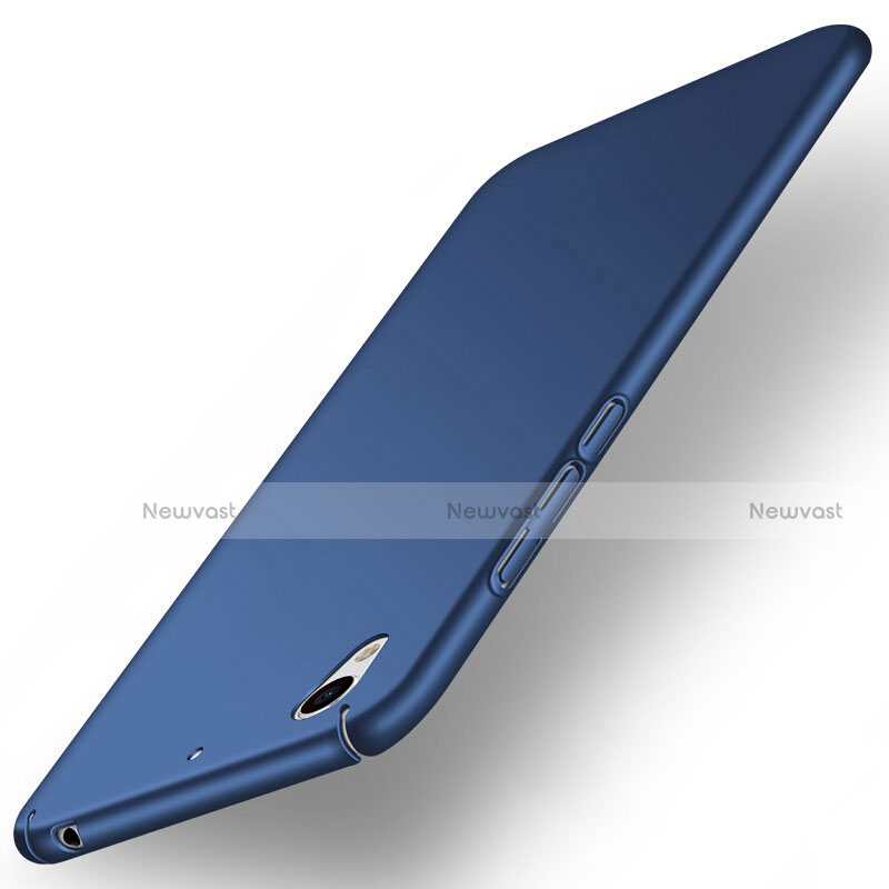 Hard Rigid Plastic Matte Finish Cover for Huawei Y6 II 5 5 Blue