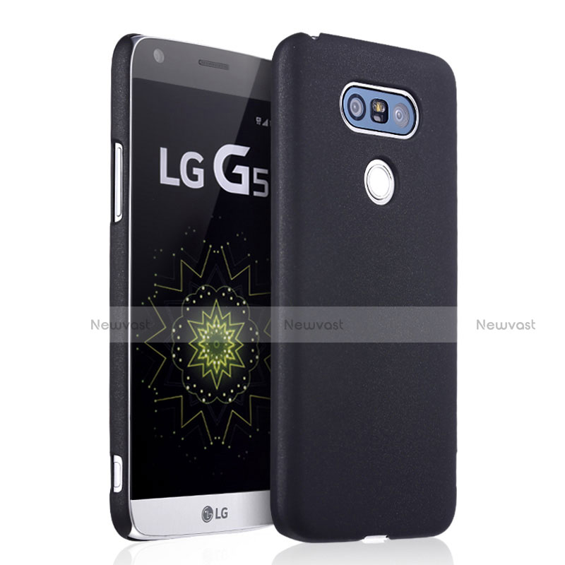 Hard Rigid Plastic Matte Finish Cover for LG G5 Black