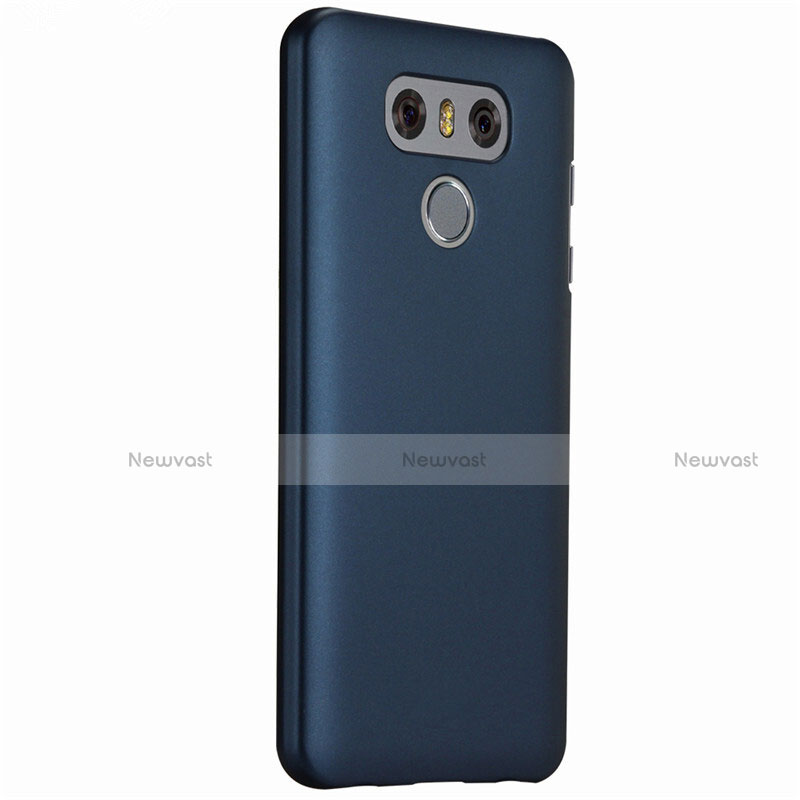 Hard Rigid Plastic Matte Finish Cover for LG G6 Blue