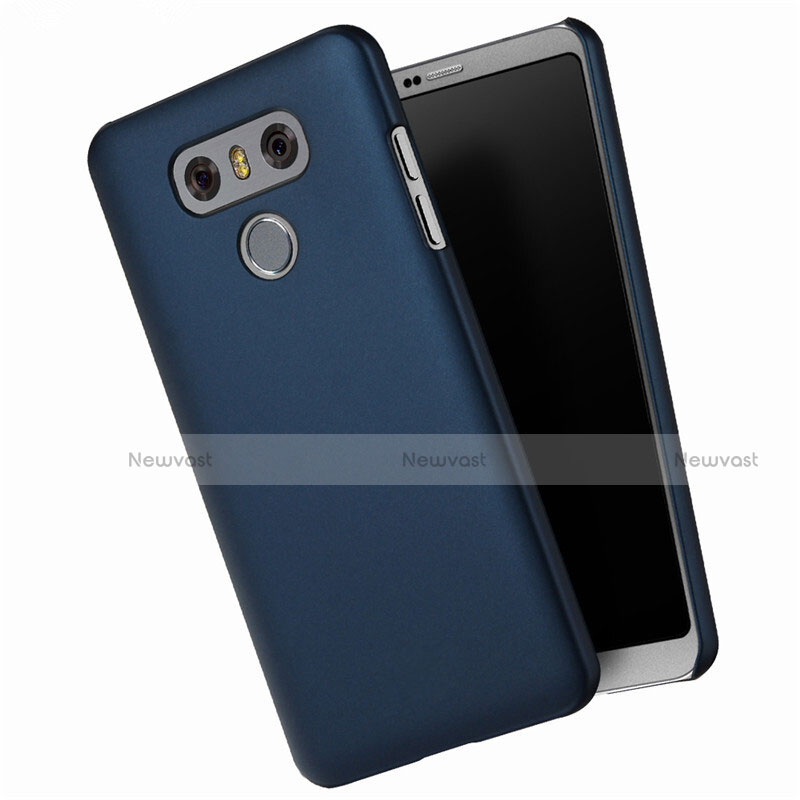 Hard Rigid Plastic Matte Finish Cover for LG G6 Blue