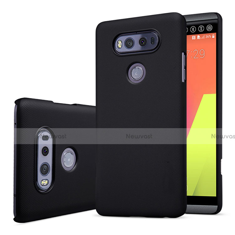 Hard Rigid Plastic Matte Finish Cover for LG V20 Black