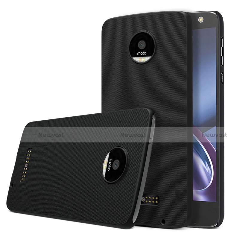 Hard Rigid Plastic Matte Finish Cover for Motorola Moto Z Black