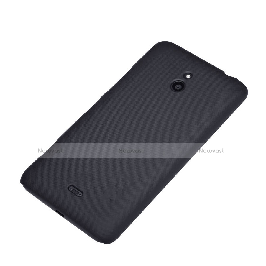 Hard Rigid Plastic Matte Finish Cover for Nokia Lumia 1320 Black