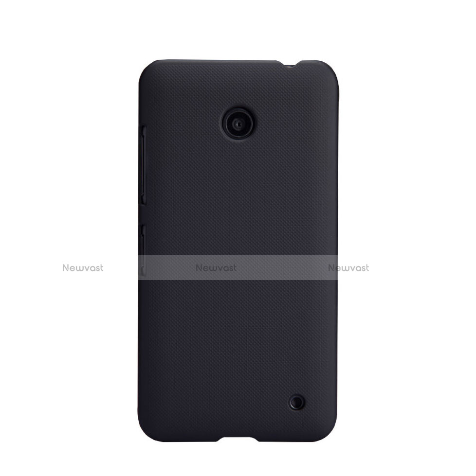 Hard Rigid Plastic Matte Finish Cover for Nokia Lumia 630 Black