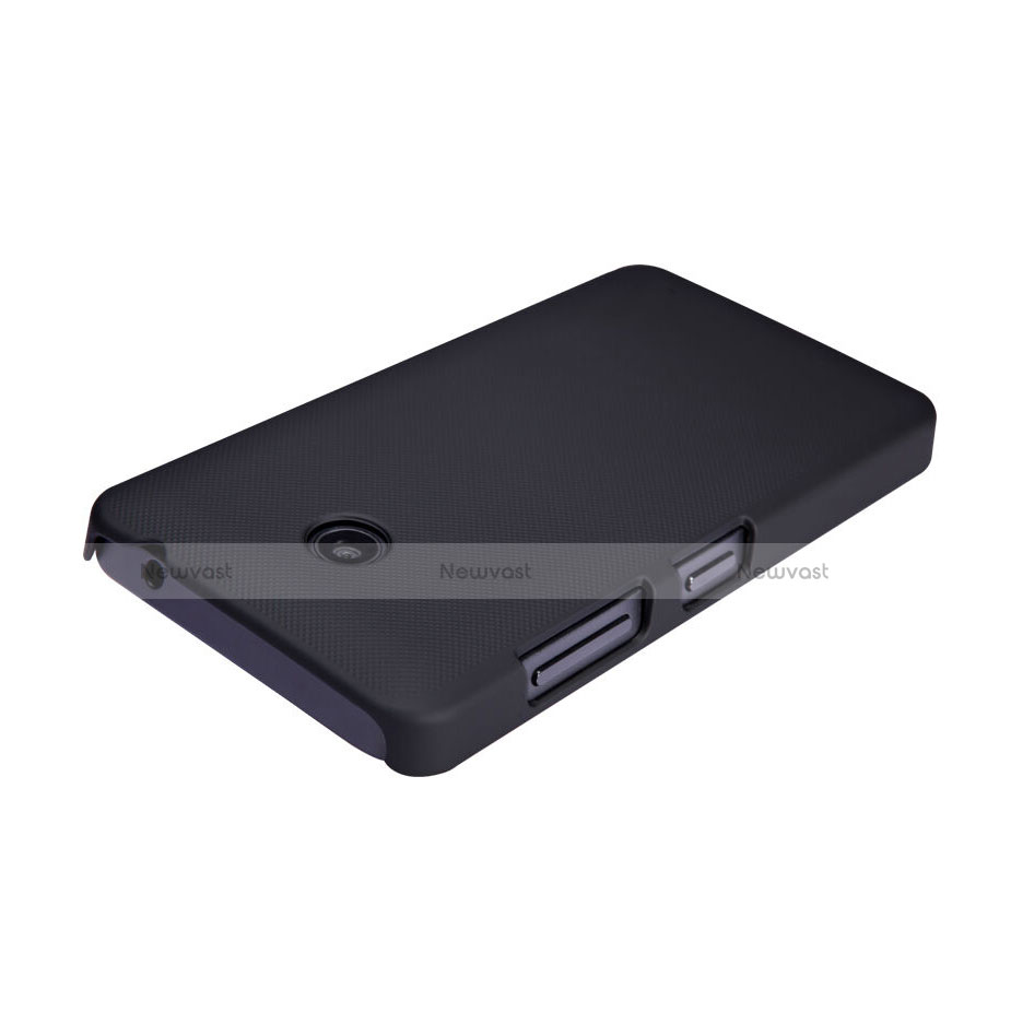 Hard Rigid Plastic Matte Finish Cover for Nokia Lumia 630 Black