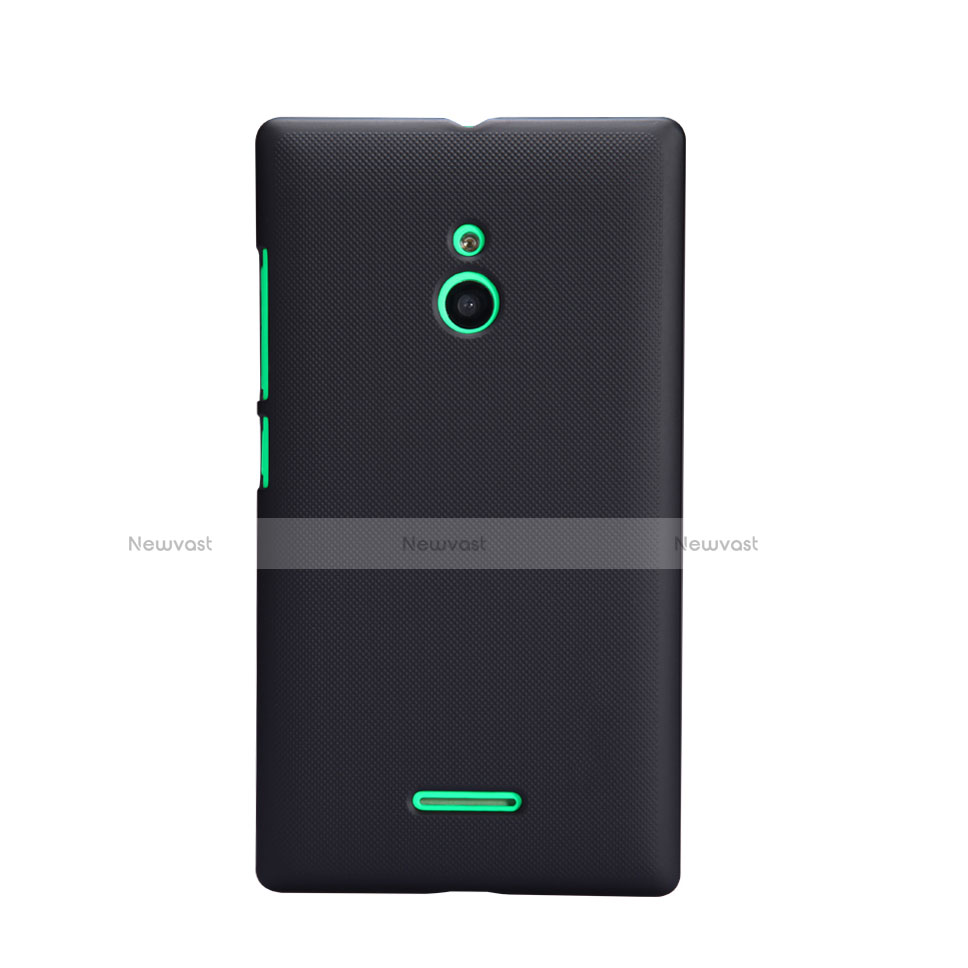 Hard Rigid Plastic Matte Finish Cover for Nokia XL Black