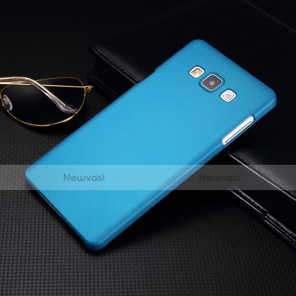 Hard Rigid Plastic Matte Finish Cover for Samsung Galaxy A7 SM-A700 Sky Blue