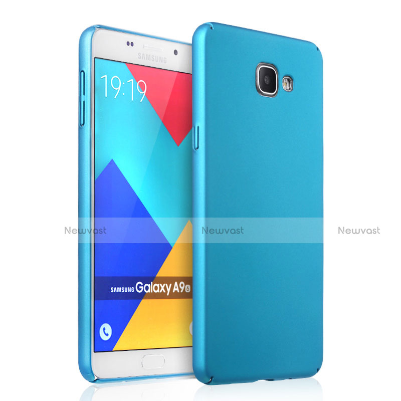 Hard Rigid Plastic Matte Finish Cover for Samsung Galaxy A9 (2016) A9000 Sky Blue