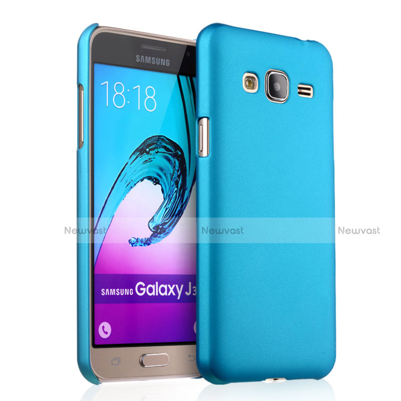 Hard Rigid Plastic Matte Finish Cover for Samsung Galaxy Amp Prime J320P J320M Sky Blue