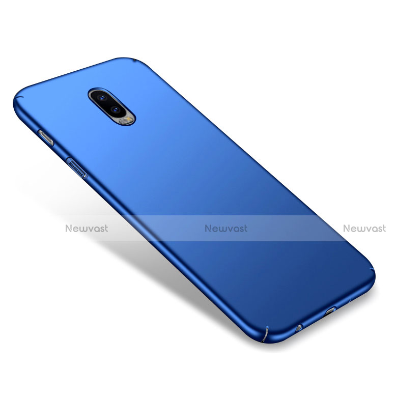 Hard Rigid Plastic Matte Finish Cover for Samsung Galaxy C8 C710F Blue