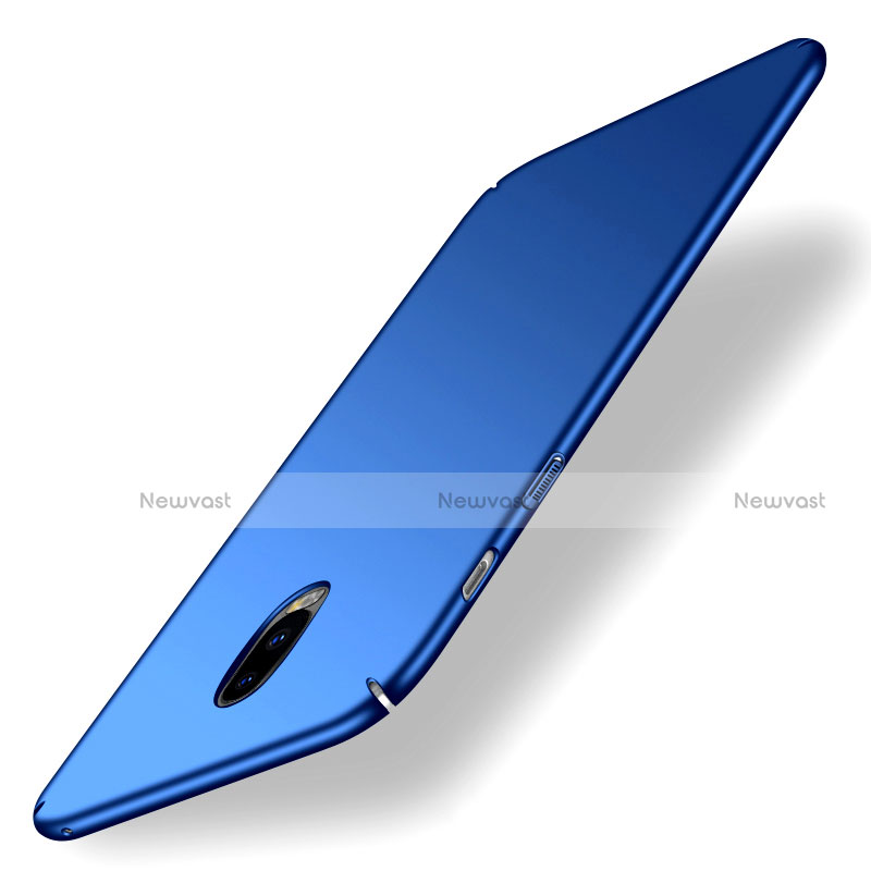 Hard Rigid Plastic Matte Finish Cover for Samsung Galaxy J7 Plus Blue