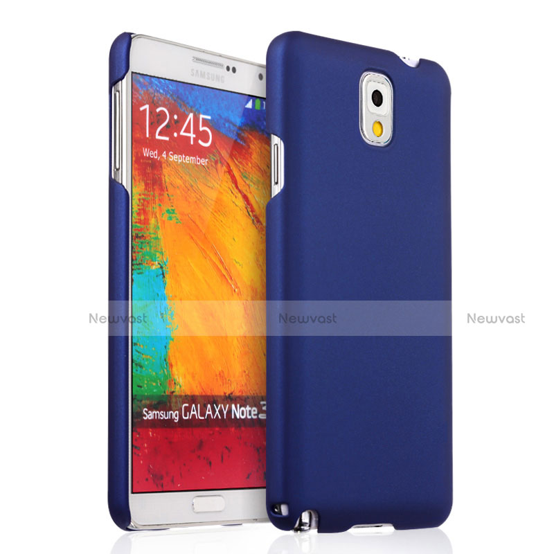 Hard Rigid Plastic Matte Finish Cover for Samsung Galaxy Note 3 N9000 Blue