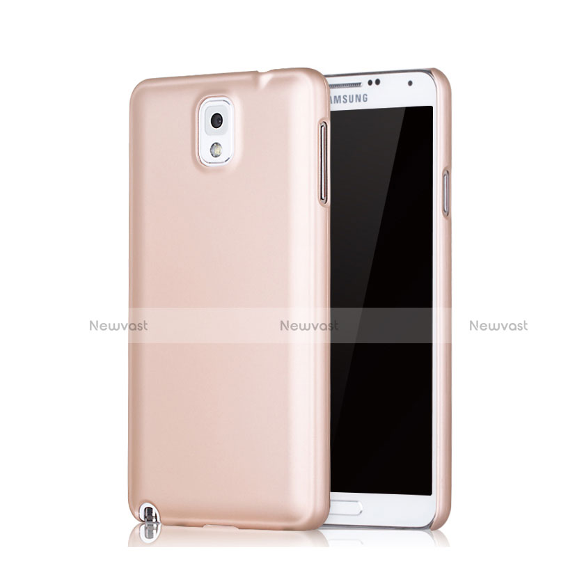 Hard Rigid Plastic Matte Finish Cover for Samsung Galaxy Note 3 N9000 Rose Gold