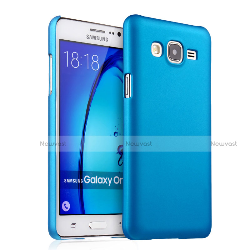 Hard Rigid Plastic Matte Finish Cover for Samsung Galaxy On5 G550FY Sky Blue