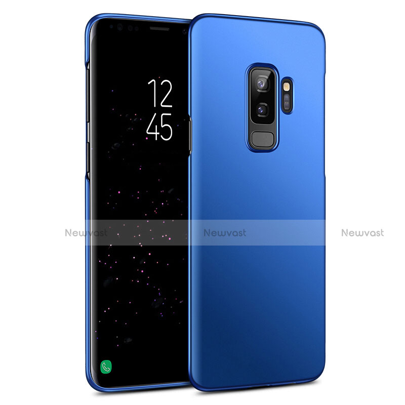 Hard Rigid Plastic Matte Finish Cover for Samsung Galaxy S9 Plus Blue