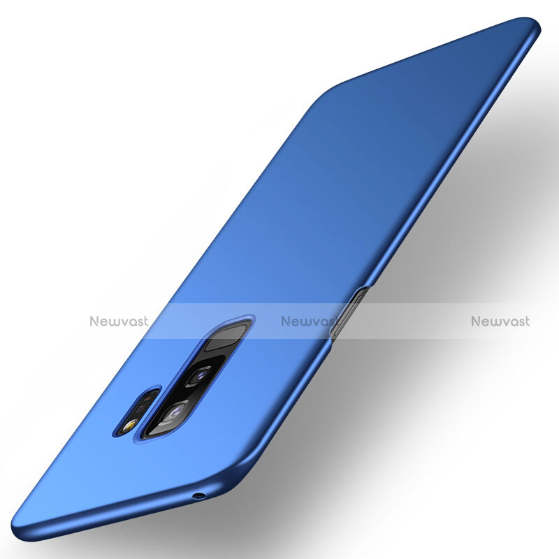 Hard Rigid Plastic Matte Finish Cover for Samsung Galaxy S9 Plus Blue