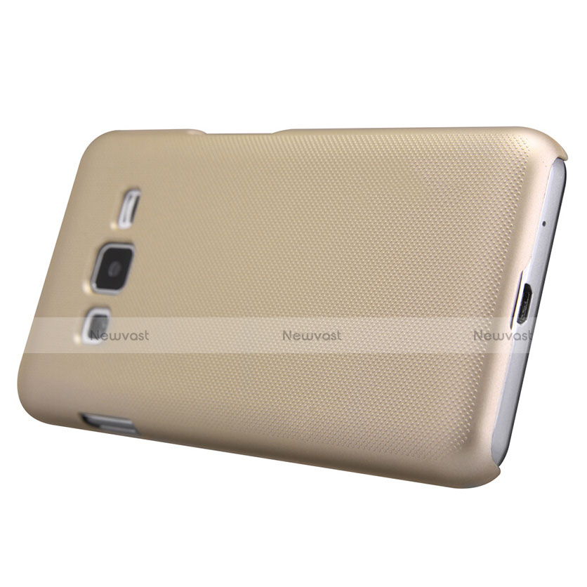 Hard Rigid Plastic Matte Finish Cover for Samsung Z1 Z130H Gold