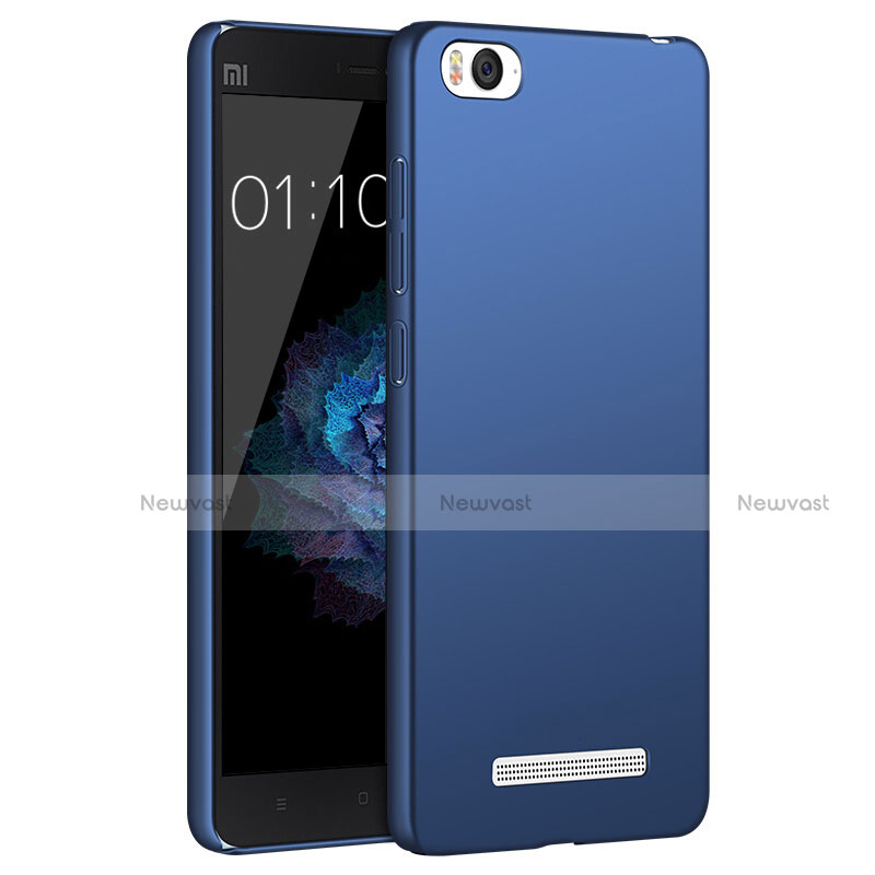 Hard Rigid Plastic Matte Finish Cover for Xiaomi Mi 4C Blue