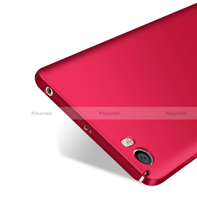 Hard Rigid Plastic Matte Finish Cover for Xiaomi Mi 5 Red