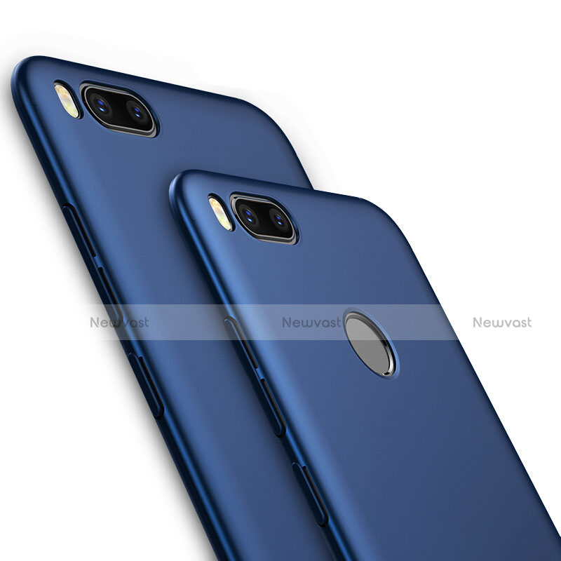 Hard Rigid Plastic Matte Finish Cover for Xiaomi Mi 5X Blue