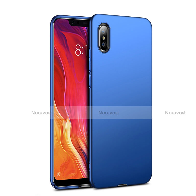 Hard Rigid Plastic Matte Finish Cover for Xiaomi Mi 8 Explorer Blue