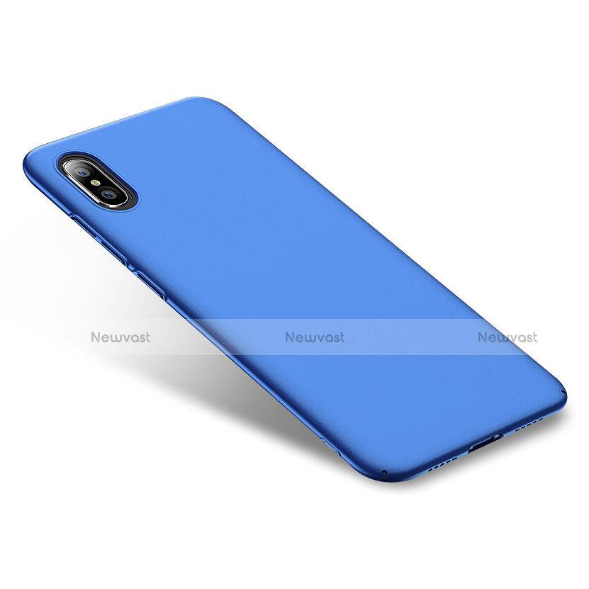 Hard Rigid Plastic Matte Finish Cover for Xiaomi Mi 8 Pro Global Version Blue