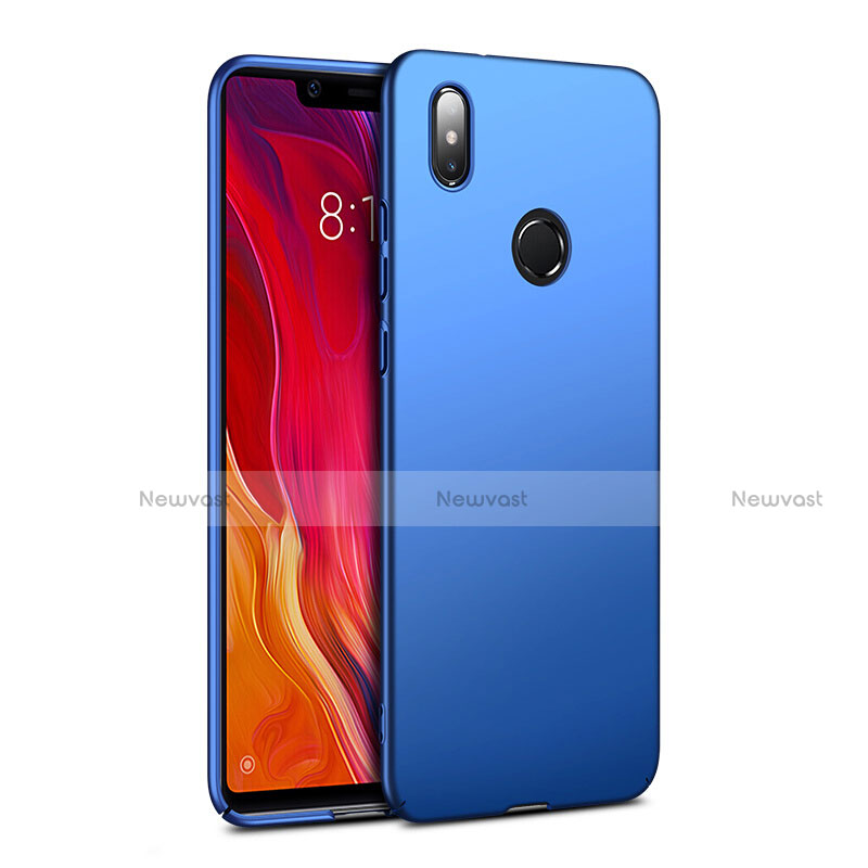 Hard Rigid Plastic Matte Finish Cover for Xiaomi Mi 8 SE Blue