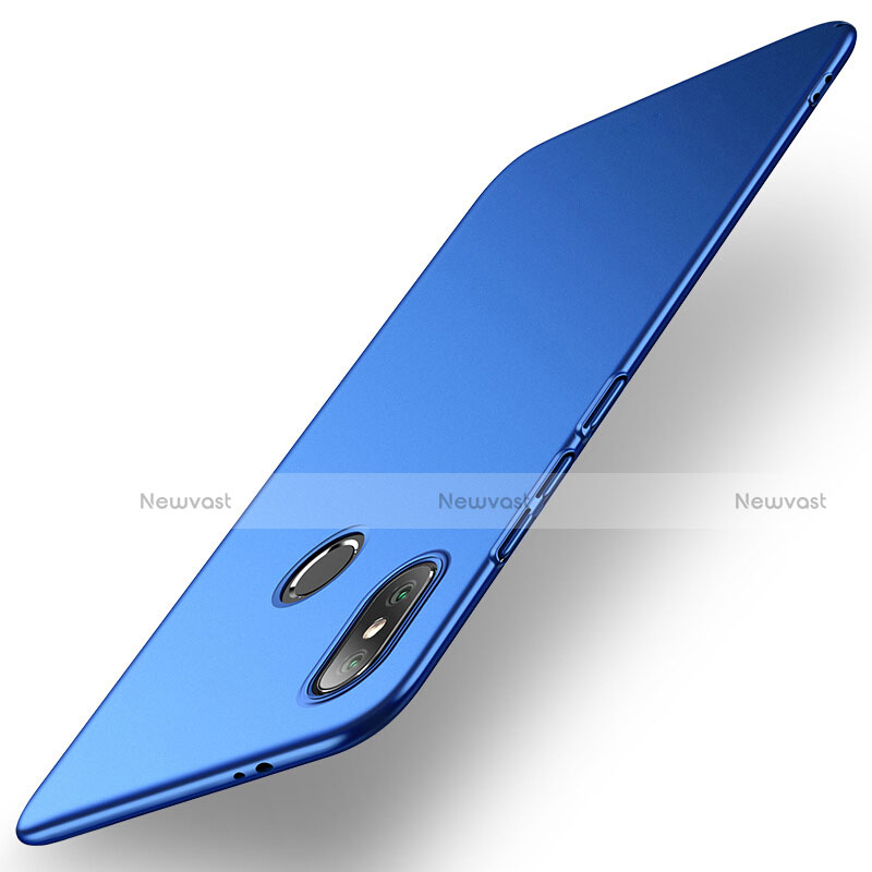 Hard Rigid Plastic Matte Finish Cover for Xiaomi Mi A2 Blue