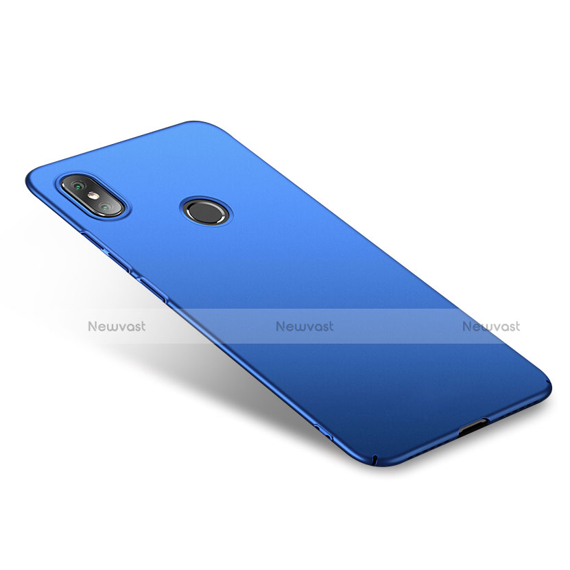 Hard Rigid Plastic Matte Finish Cover for Xiaomi Mi A2 Blue