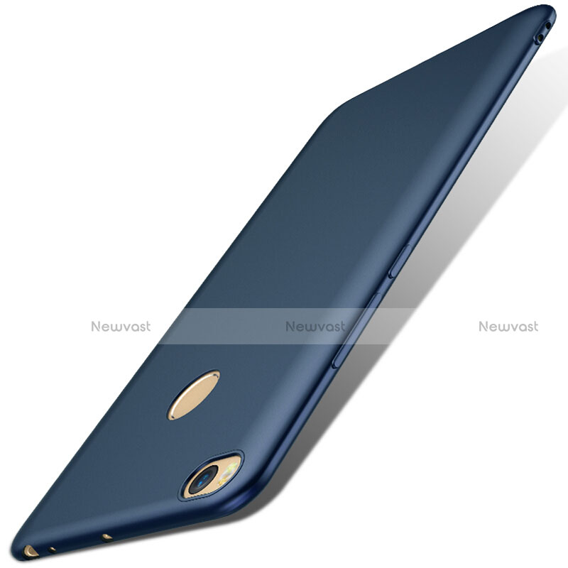 Hard Rigid Plastic Matte Finish Cover for Xiaomi Mi Max 2 Blue